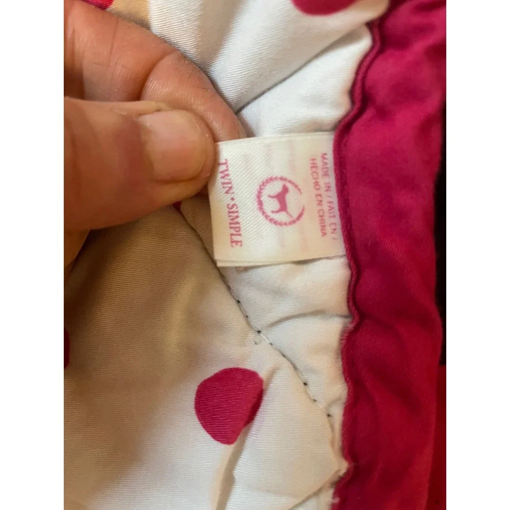 PINK VS Twin XL Vintage Show The Love Dorm Comforter/Quilt/Bedspread